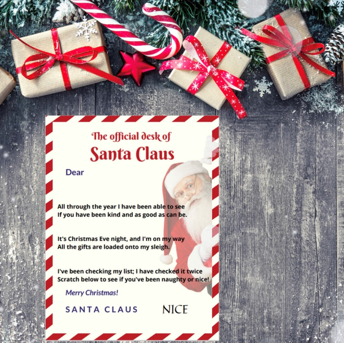 Letter From Santa - Naughty or Nice?